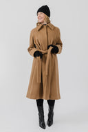 The Mag Mile - Wool Coat in Camel