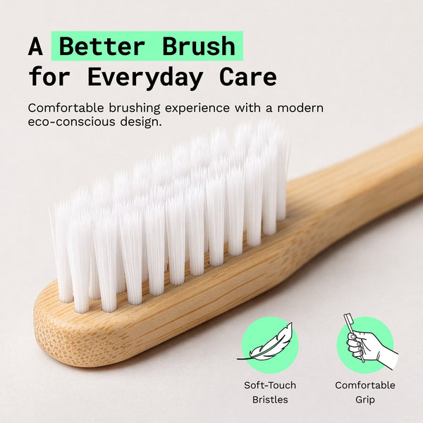 Plant Based Bamboo Toothbrush