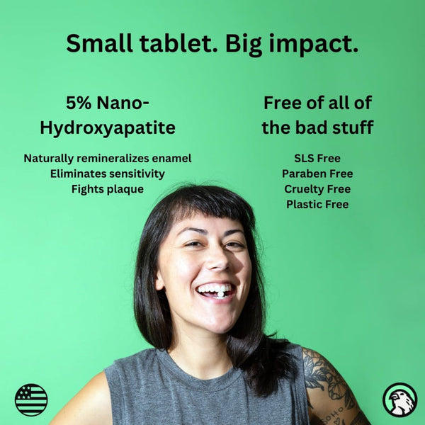 Coconut Mint Toothpaste Tablets