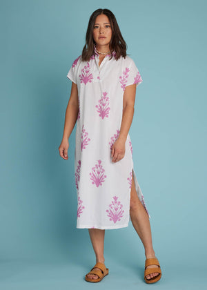 Scout Caftan - Cameo Floral Dahlia