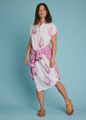 Scout Caftan - Cameo Floral Dahlia