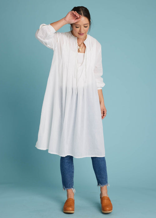 Byron Bay Caftan - White