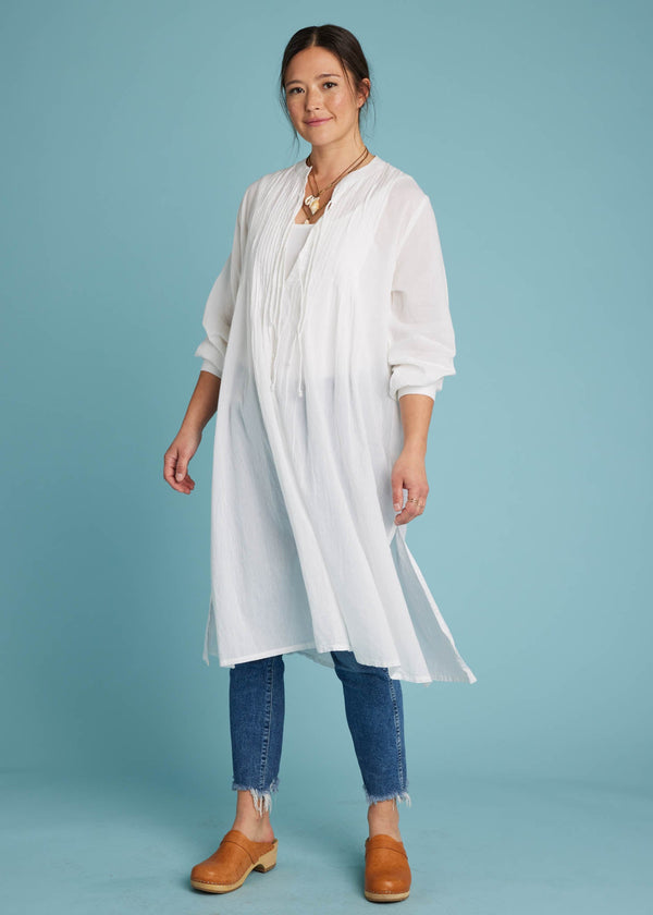 Byron Bay Caftan - White