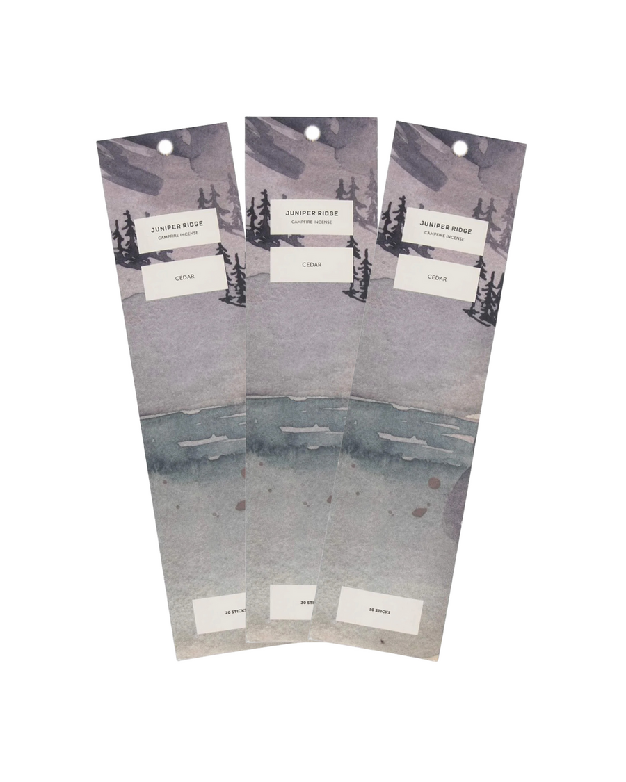 Cedar Campfire Incense (20 Sticks) 3-Pack