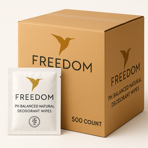 Whole Body Deodorant Wipes