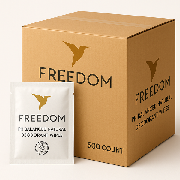 Whole Body Deodorant Wipes