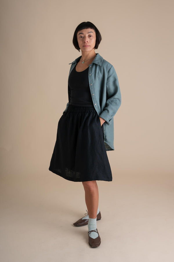 Afternoon Skirt (Updated) in Black