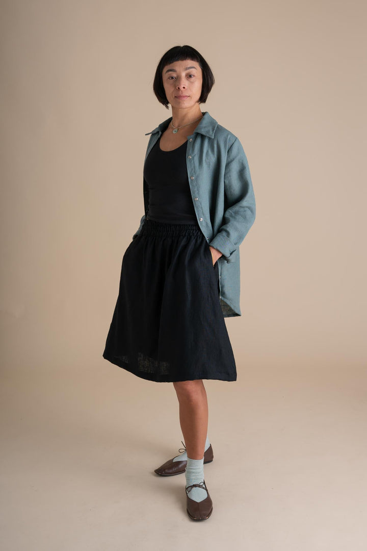 Afternoon Skirt (Updated) in Black