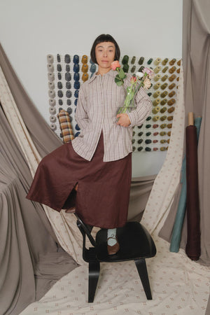 Esme Skirt (Updated) in Mulberry