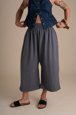 Weekend Pants (Updated) in Concrete
