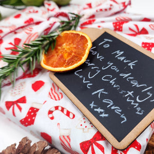 Christmas Cookies and Candy (4 Furoshiki Gift Wraps)