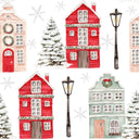 Christmas Cottages (Reusable Gift Bag Set)