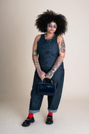 Cinema Pants in Cone Denim