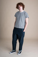 Cinema Pants in Cone Denim