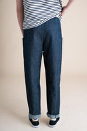Cinema Pants in Cone Denim