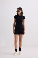Essential Short Sleeve Tee in Black