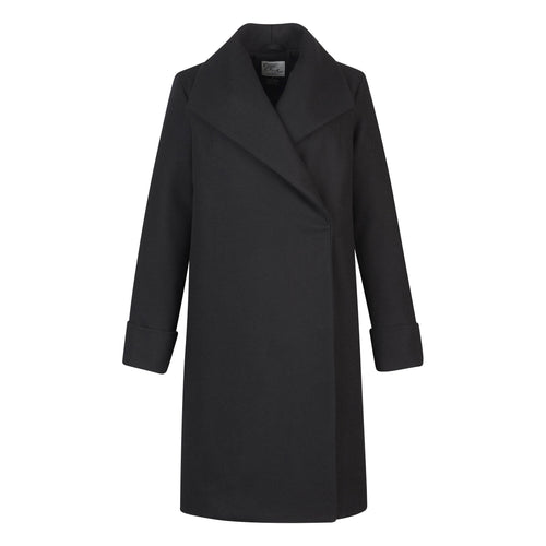The Southport Wool Coat - Black