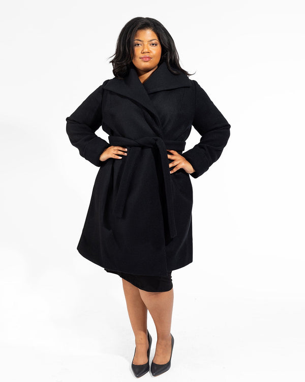 The Southport Wool Coat - Black
