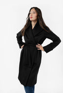The Southport Wool Coat - Black