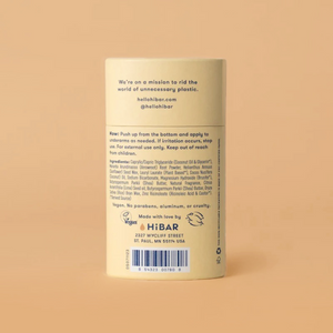 Plastic-Free Deodorant