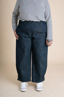 Crescent Moon Pants (Updated) in Cone Denim