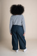 Crescent Moon Pants (Updated) in Cone Denim