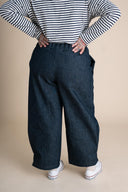 Crescent Moon Pants (Updated) in Cone Denim