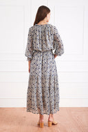 Esme Dress in Sapphire Vines