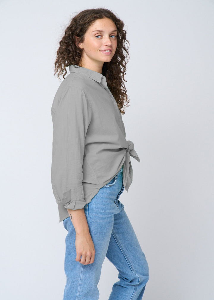 Good Boyfriend Shirt - Dove Grey