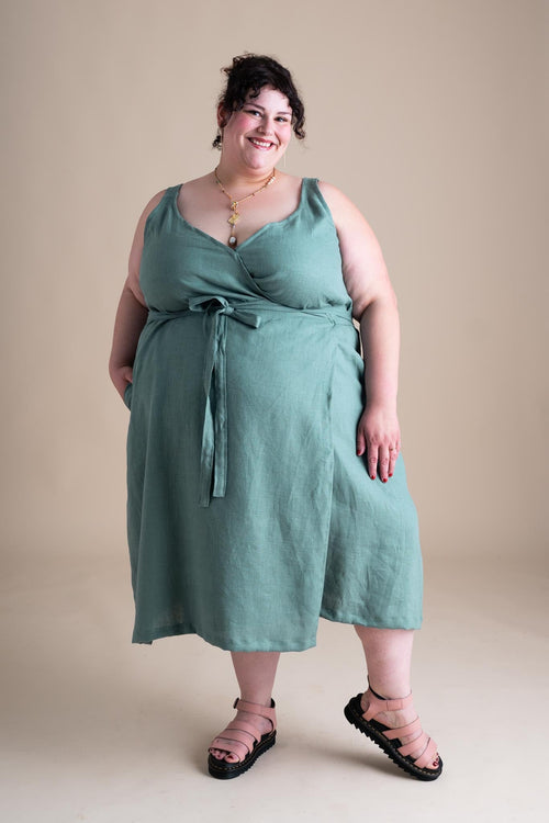Rove Dress in Agave