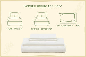 Organic Sateen Bed Sheets Set