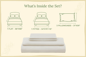 Organic Sateen Bed Sheets Set