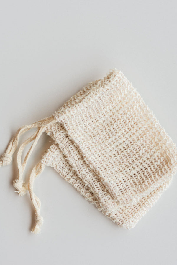 CASA AGAVE® Woven Soap Bag - Exfoliating Scrubber - No Tox Life®