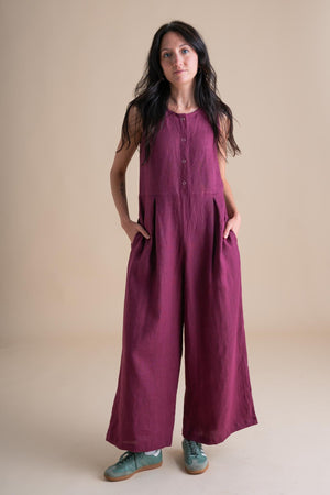 Terrace Jumpsuit in Orchid