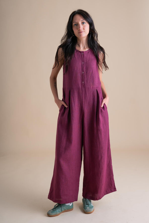 Terrace Jumpsuit in Orchid