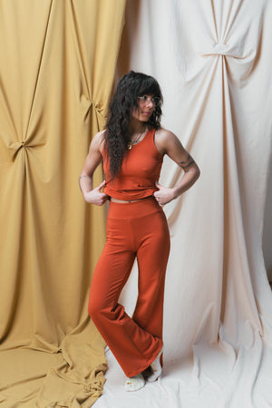 Eleanor Pants in Persimmon