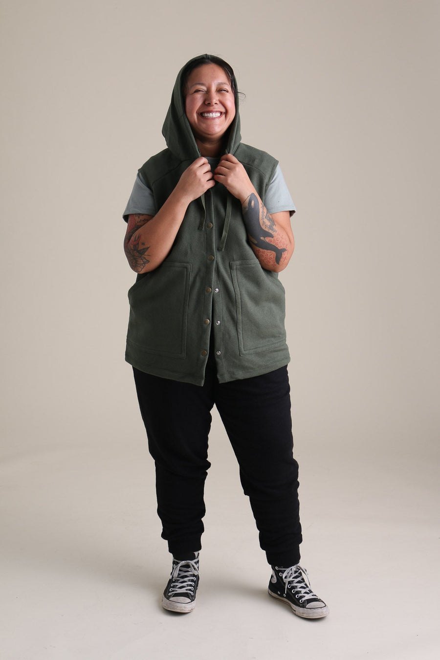 Wilder Vest in Forest