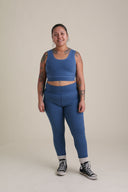 Yoga Leggings in Azure