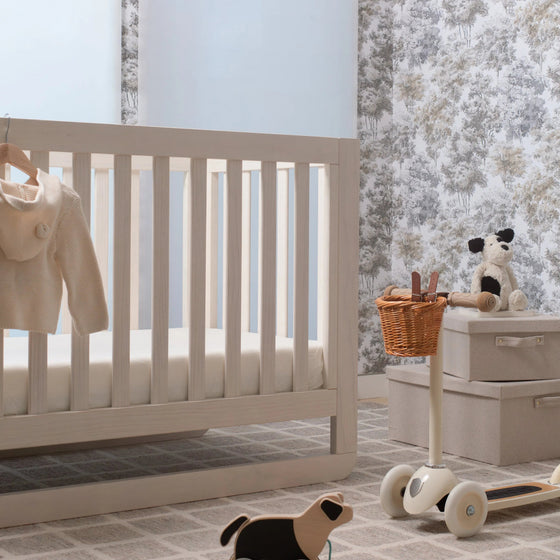 CleanBamboo Hemp™ Linen+ Crib & Toddler Fitted Sheet