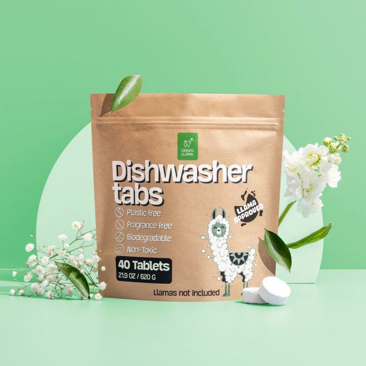 NEW - Fragrance & PVA Free Dish Washer Tabs - No Plastic, Non Toxic