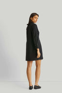 Front Twist Dress in Black