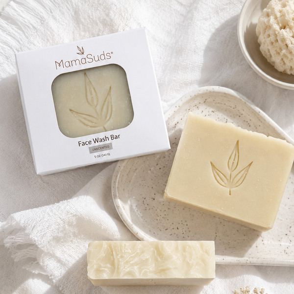 Face Wash Bar Certified organic ingredients
