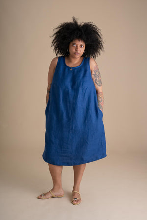 Tank Dress in Sand Dollar