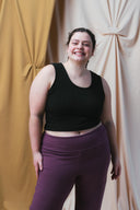 Frances Tank in Licorice