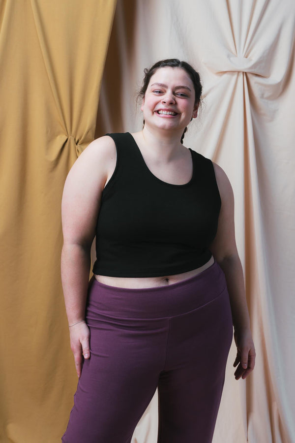 Frances Tank in Licorice
