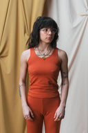 Frances Tank in Persimmon