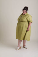 Evening Midi Skirt in Citrus