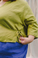 Artemis Top in Avocado