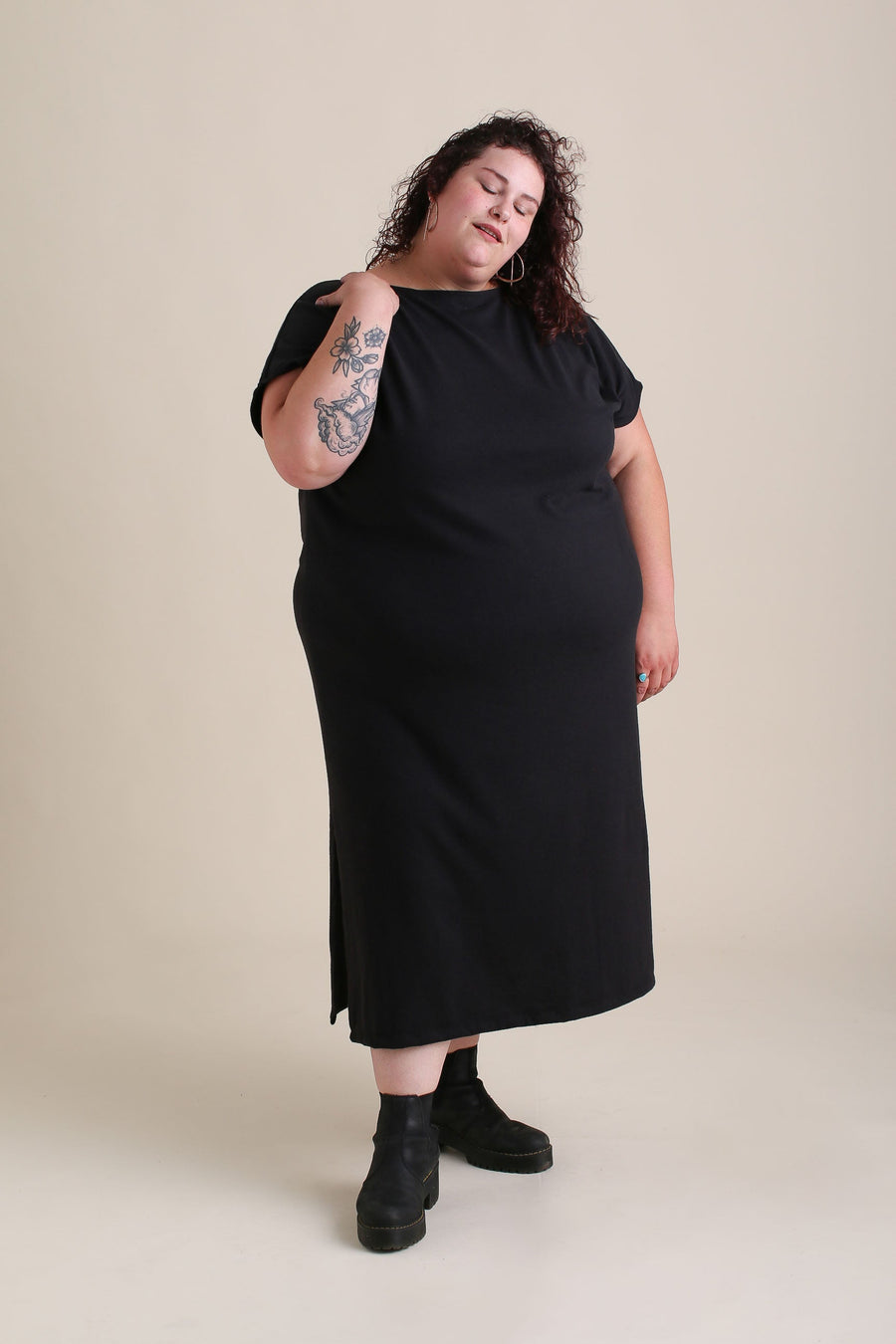 Cairo Dress in Graphite