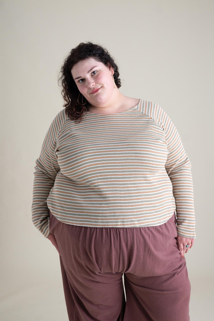 Camp Top in Desert Stripe